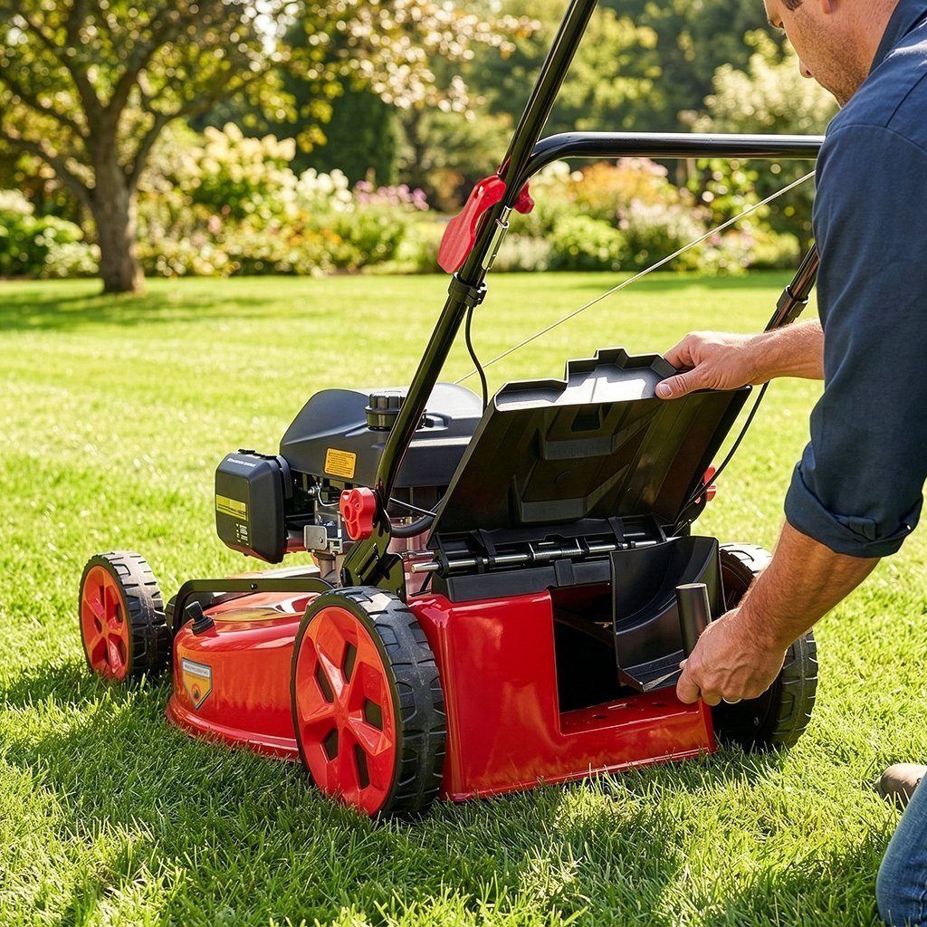osiarka do trawy, kosiarka z napędem, kosiarka spalinowa z silnikiem HONDA WERKBERG Garden 56 cm