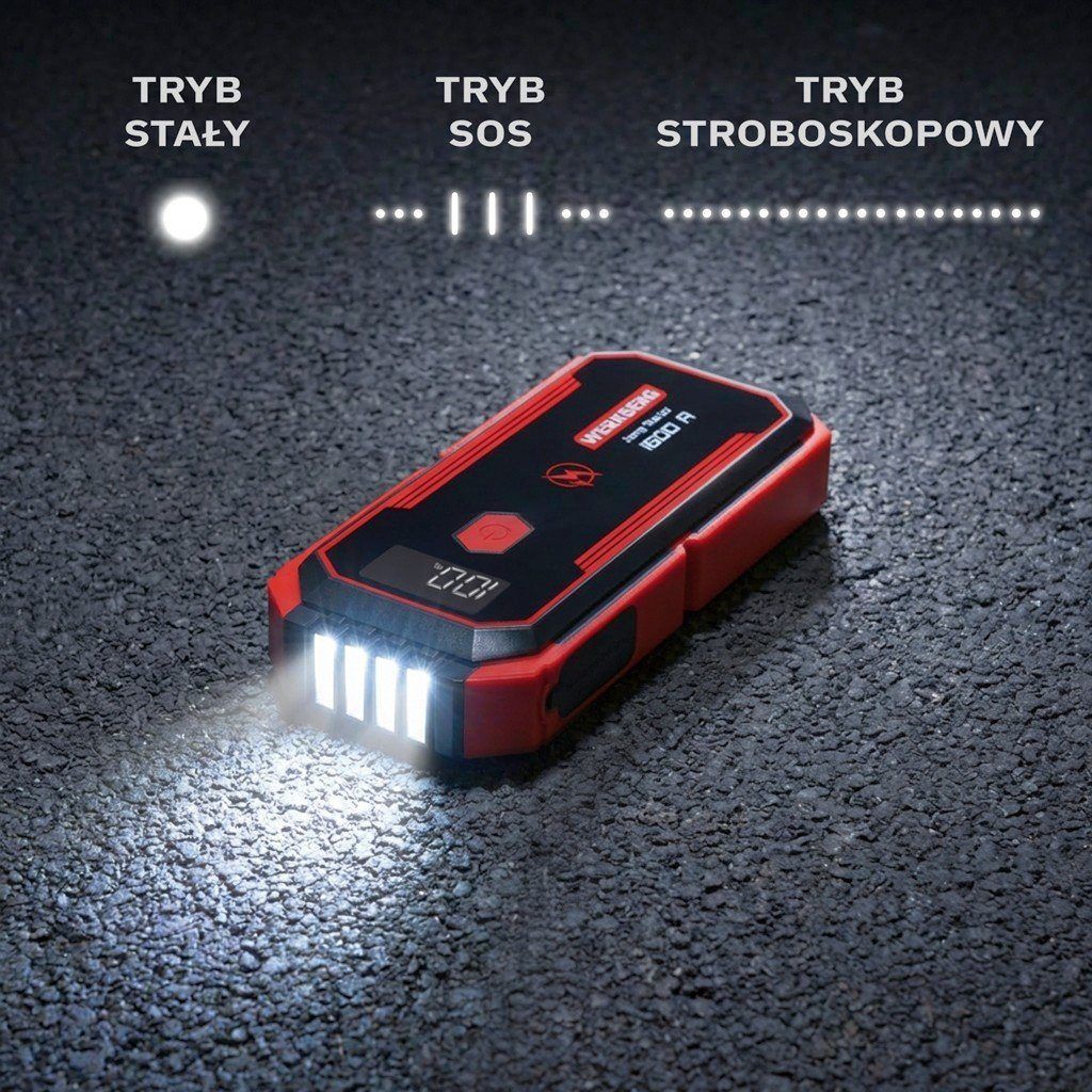 Urządzenie rozruchowe Powerbank Booster WERKBERG