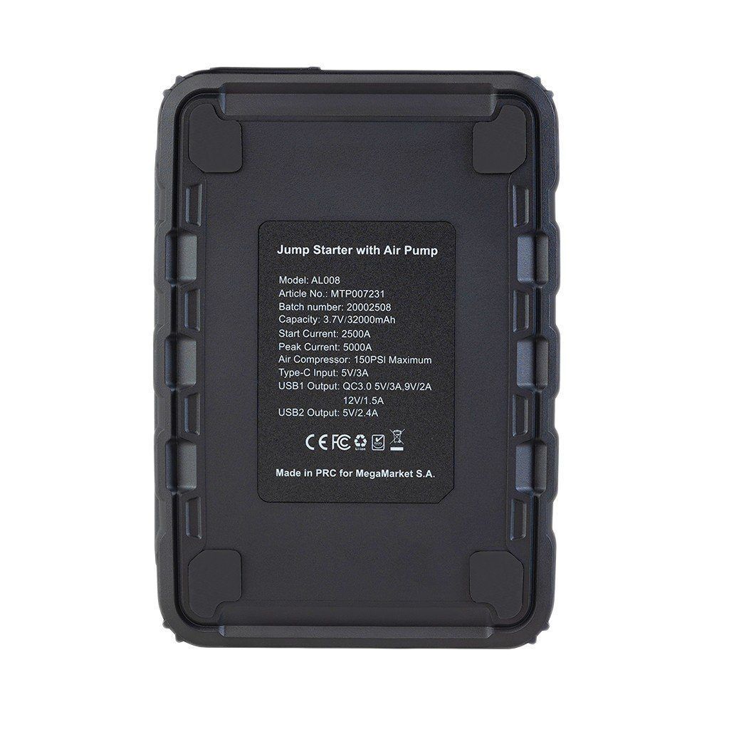 powerbank rozruchowy, urządzenie rozruchowe, jump starter, powerbank, booster do auta, przenośny rozrusznik samochodowy, awaryjne uruchamianie silnika, ładowarka samochodowa