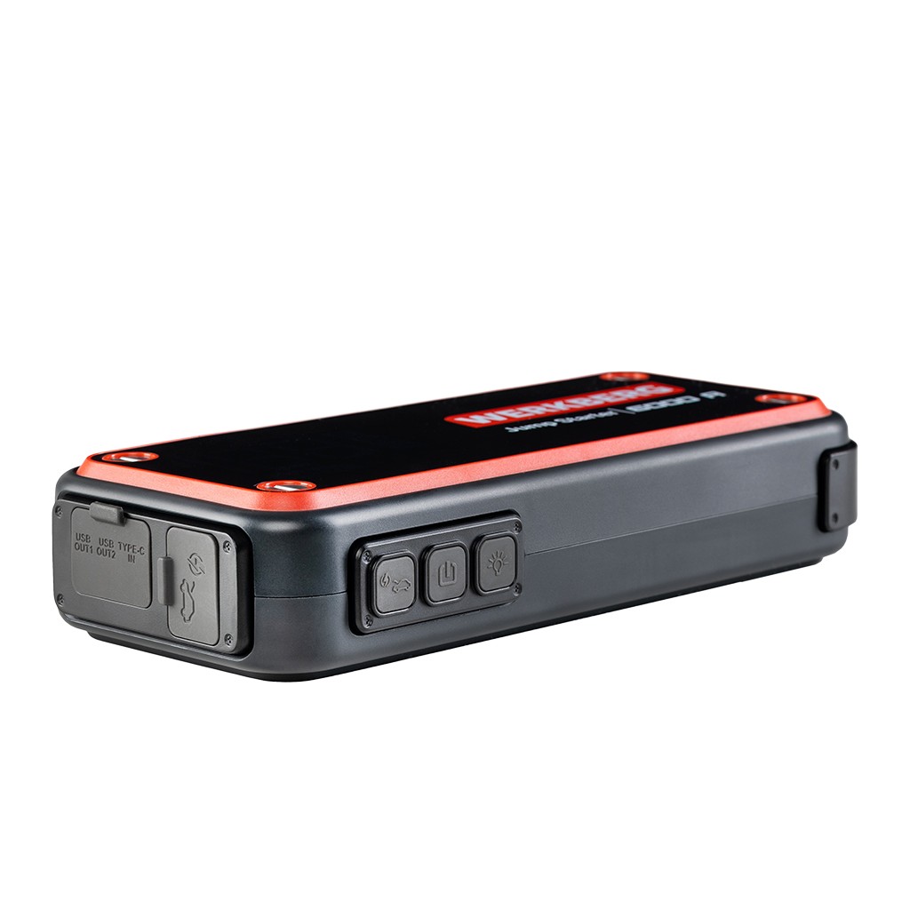 powerbank rozruchowy, urządzenie rozruchowe, jump starter, powerbank, booster do auta, przenośny rozrusznik samochodowy, awaryjne uruchamianie silnika, ładowarka samochodowa
