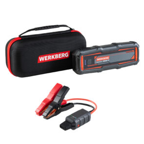 Zdjęcie produktu: Urządzenie rozruchowe Powerbank Booster WERKBERG AL012 3000A/6000A 26000mAh