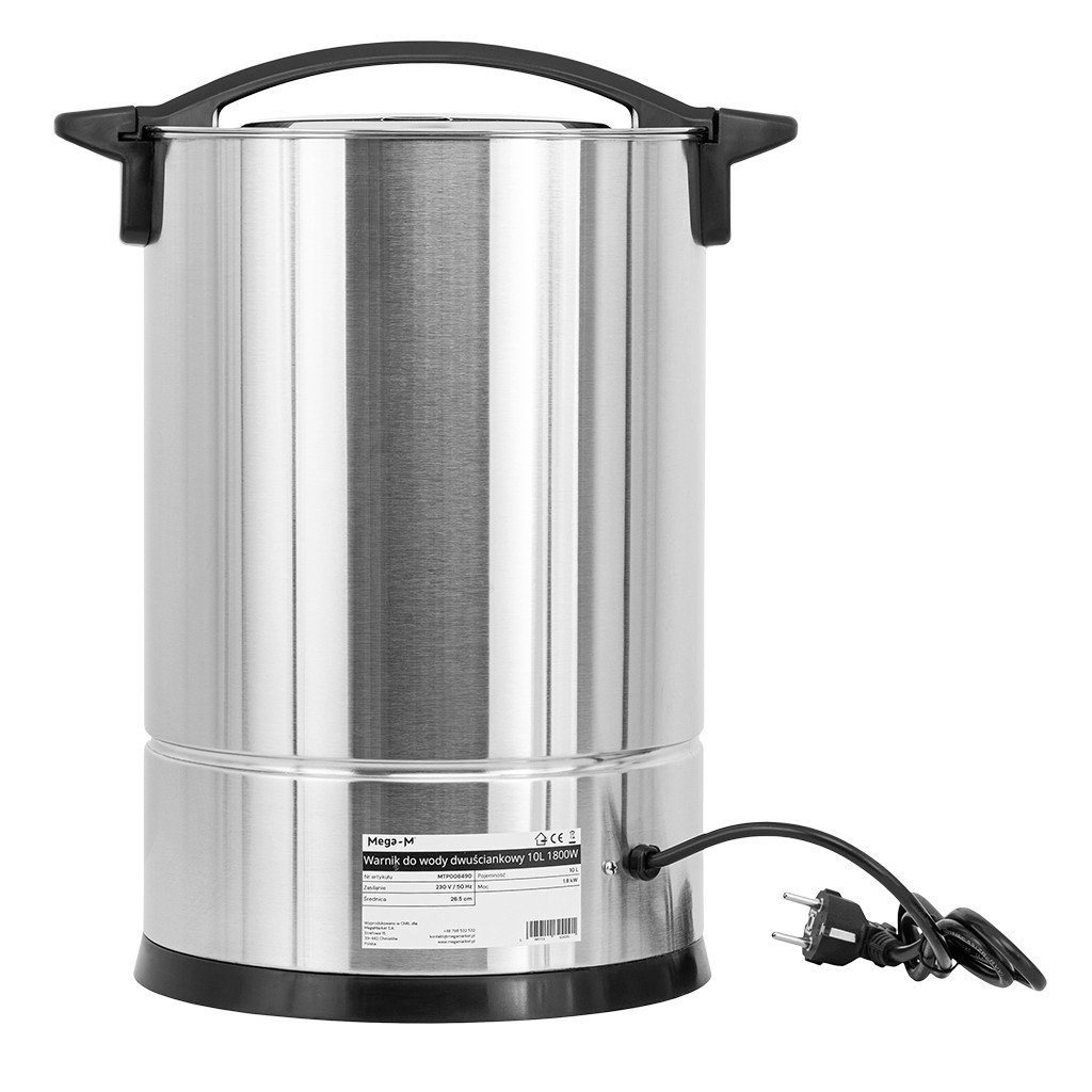 Warnik do wody dwuściankowy Mega-M 10L 1800W