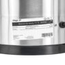Warnik do wody ze stali nierdzewnej Mega-M 17.7L 2800W