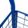 wózek platformowy, wózek magazynowy, wózek transportowy, wózek, wózek do magazynu, wózek na kartony i beczki, transport towarów, wózek z burtami, wózek platformowy z burtami