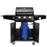 Grill ogrodowy gazowy, grill gazowy 3+1,