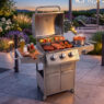 Grill ogrodowy gazowy BERGMANN 3+1, grill gazowy do ogrodu