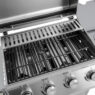 Grill gazowy ogrodowy, grill ogrodowy BERGMANN NL004 4+1 ze stolikiem bocznym