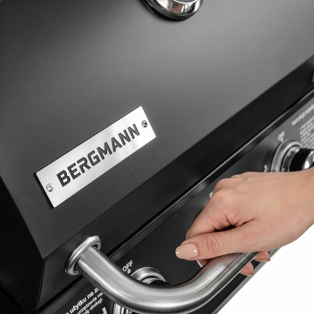 Grill gazowy ogrodowy BERGMANN NL005 6+1