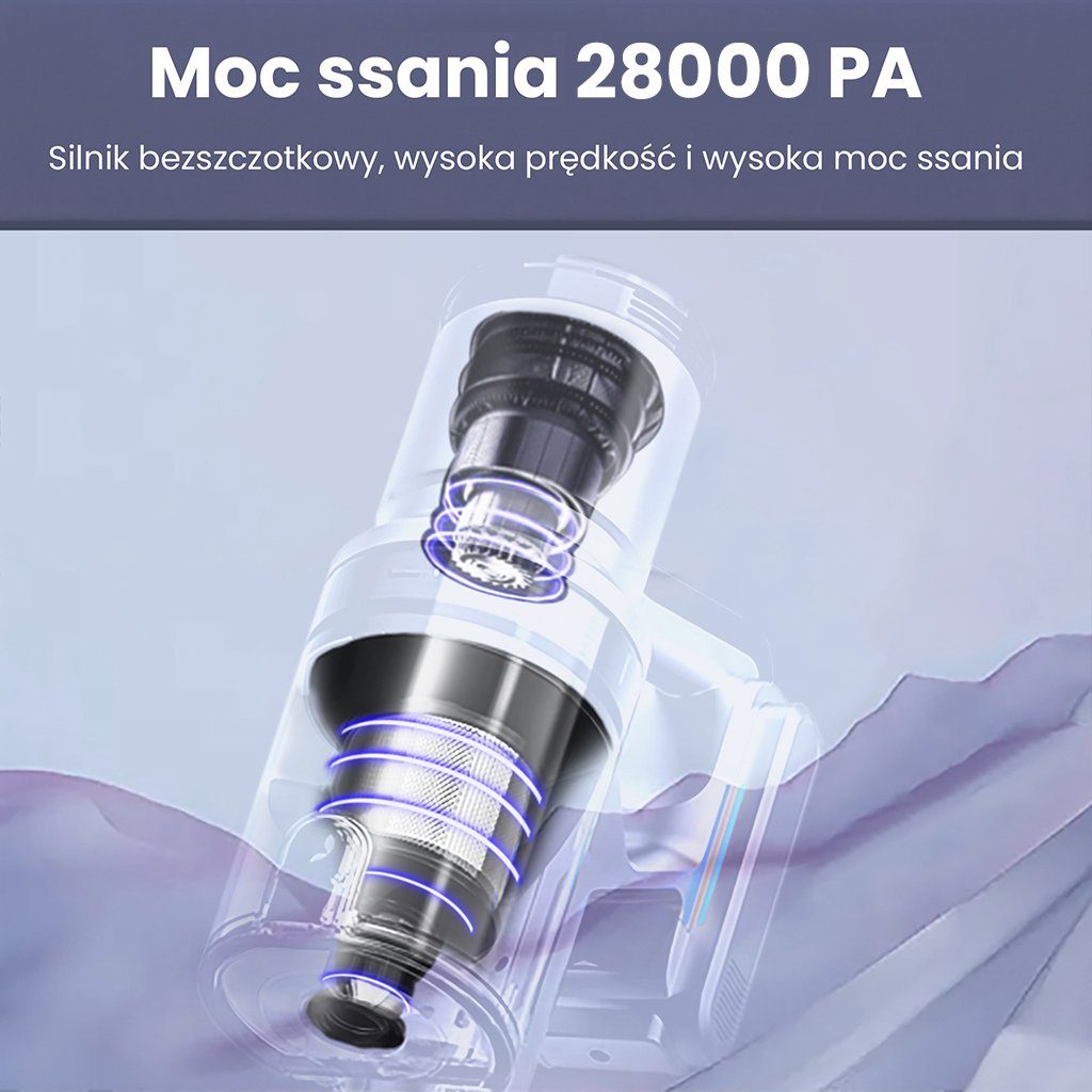 bezprzewodowy BERGMANN HAX 103 300 W, odkurzacz pionowy