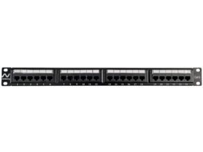 Zdjęcie produktu: Patch Panel do szafy RACK NETBERG 19" CAT6 24 porty UTP czarny