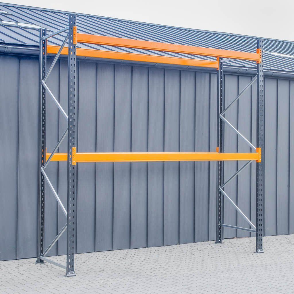 Regał magazynowy paletowy LINK 51 0+2 H-322 cm L-266 cm moduł bazowy