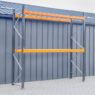 Regał magazynowy paletowy LINK 51 0+2 H-322 cm L-376 cm moduł bazowy