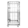 rollkontener, rollbox, rollcage, wózek siatkowy, wózek pralniczy, wózek transportowy, wózek magazynowy, rollkontener ocynkowany, wózek siatkowy czterościenny, wózek do pralni, wózek do hotelu, wózek do szpitala, klatka transportowa, zamykany wózek siatkowy, wyposażenie magazynu