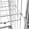 rollkontener, rollbox, rollcage, wózek siatkowy, wózek pralniczy, wózek transportowy, wózek magazynowy, rollkontener ocynkowany, wózek siatkowy czterościenny, wózek do pralni, wózek do hotelu, wózek do szpitala, klatka transportowa, zamykany wózek siatkowy, wyposażenie magazynu