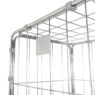 rollkontener, rollbox, rollcage, wózek siatkowy, wózek pralniczy, wózek transportowy, wózek magazynowy, rollkontener ocynkowany, wózek siatkowy czterościenny, wózek do pralni, wózek do hotelu, wózek do szpitala, klatka transportowa, zamykany wózek siatkowy, wyposażenie magazynu