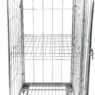 rollkontener, rollbox, rollcage, wózek siatkowy, wózek pralniczy, wózek transportowy, wózek magazynowy, rollkontener ocynkowany, wózek siatkowy czterościenny, wózek do pralni, wózek do hotelu, wózek do szpitala, klatka transportowa, zamykany wózek siatkowy, wyposażenie magazynu
