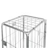 rollkontener, rollbox, rollcage, wózek siatkowy, wózek pralniczy, wózek transportowy, wózek magazynowy, rollkontener ocynkowany, wózek siatkowy czterościenny, wózek do pralni, wózek do hotelu, wózek do szpitala, klatka transportowa, zamykany wózek siatkowy, wyposażenie magazynu