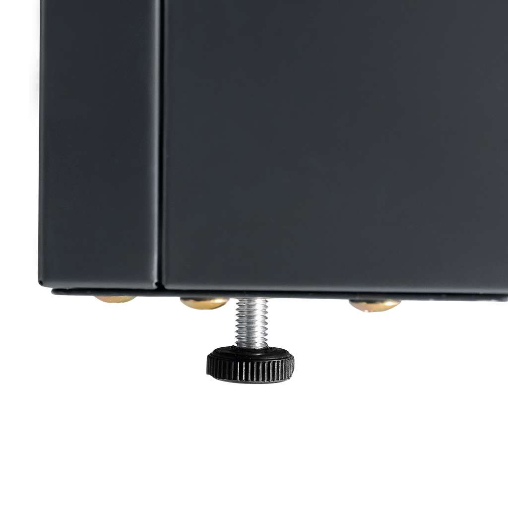 Szafa warsztatowa metalowa WERKBERG W-101S G/G pełne drzwi S-90 cm G-40 cm H-185 cm grafitowa