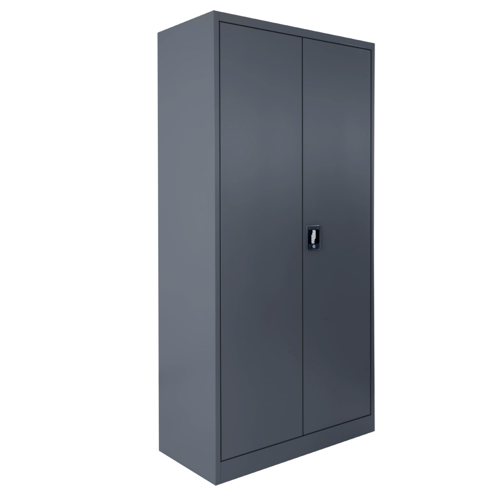 szafa narzędziowa metalowa, szafa warsztatowa, szafa metalowa na narzędzia, szafa do warsztatu, szafa stalowa z zamkiem, szafa z półkami regulowanymi, meble warsztatowe metalowe, wyposażenie warsztatu