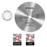 Ostrze gładkie 120mm, oryginalne, UYAR ProfiCut G120 Deluxe (2 gen.)