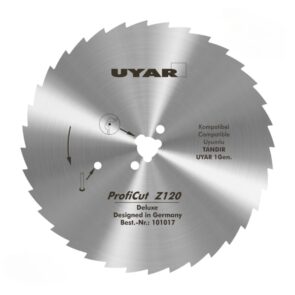 Zdjęcie produktu: Ostrze ząbkowane 120mm oryginalne UYAR ProfiCut Z120 Deluxe (2 gen.)