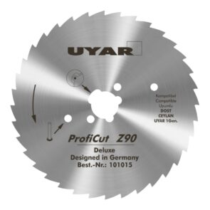 Zdjęcie produktu: Ostrze ząbkowane 90mm oryginalne UYAR ProfiCut Z90 Deluxe (2 gen.)