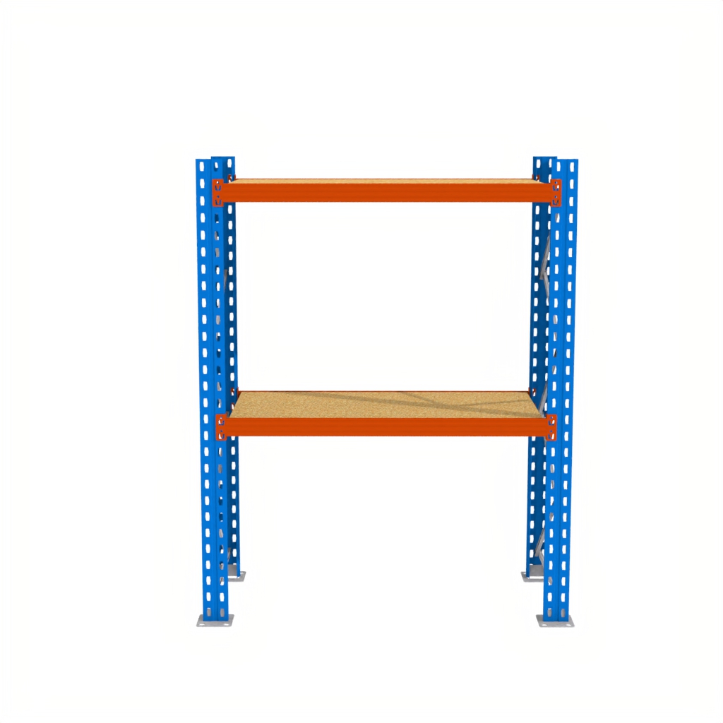 Regał magazynowy półkowy, regał do magazynu, regał półkowy Mega-M XR 200x196x80 cm