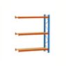 Regał magazynowy półkowy Mega-M XR moduł dostawny 250 kg, regał do magazynu, regał półkowy 250x278x80 cm