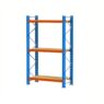 egał magazynowy półkowy, regał do magazynu, regał półkowy Mega-M XR 250x196x80 cm