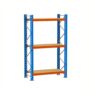 egał magazynowy półkowy, regał do magazynu, regał półkowy Mega-M XR 250x196x80 cm