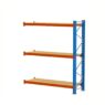 Regał magazynowy półkowy Mega-M XR moduł dostawny 500 kg, regał do magazynu, regał półkowy 250x278x80 cm
