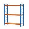 Regał magazynowy półkowy, regał do magazynu, regał półkowy Mega-M XR 300x286x80 cm moduł bazowy