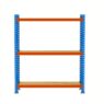 Regał magazynowy półkowy, regał do magazynu, regał półkowy Mega-M XR 300x286x80 cm moduł bazowy