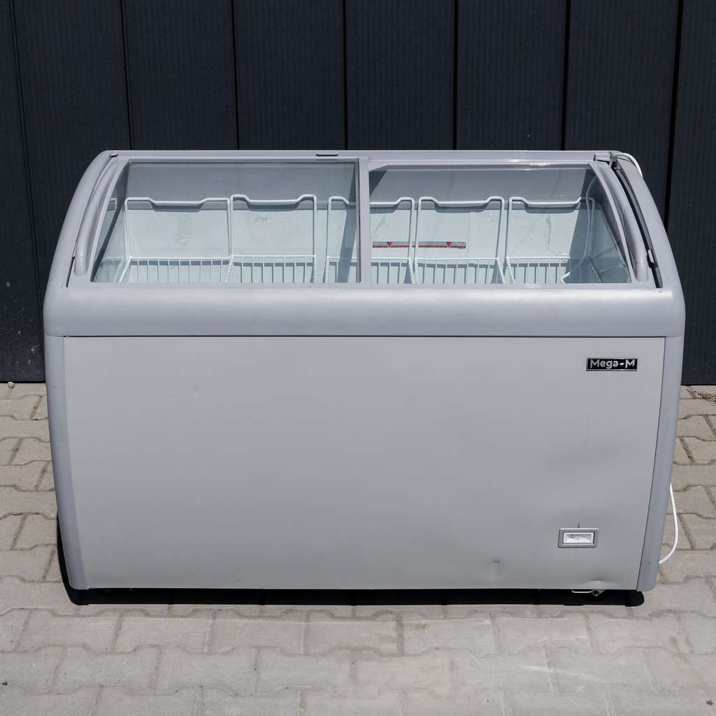 Zamrażarka skrzyniowa przeszklona 260L Mega M YETI X126 powystawowa