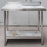 stół gastronomiczny nierdzewny, stół gastronomiczny przyścienny, stół roboczy ze stali nierdzewnej, stół gastronomiczny z półkami, stół nierdzewny do gastronomii, stół roboczy gastronomiczny, stół do restauracji, meble gastronomiczne ze stali nierdzewnej, stół z rantem tylnym, stół przyścienny nierdzewny, wyposażenie gastronomii