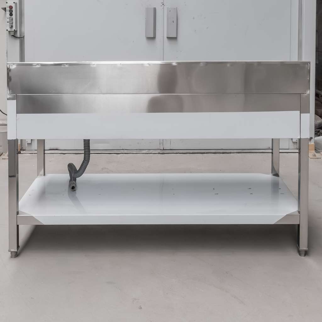 zlew gastronomiczny jednokomorowy, zlew gastronomiczny nierdzewny, zlew gastronomiczny z półką, zlew gastronomiczny z maskownicą, zlew gastronomiczny z syfonem, zlew ze stali nierdzewnej, wyposażenie gastronomii, meble gastronomiczne nierdzewne