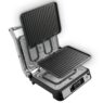 Grill elektryczny kontaktowy ryflowany BERGMANN AI002 2000W wyświetlacz LED