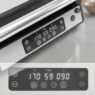 Grill elektryczny kontaktowy ryflowany BERGMANN AI002 2000W wyświetlacz LED