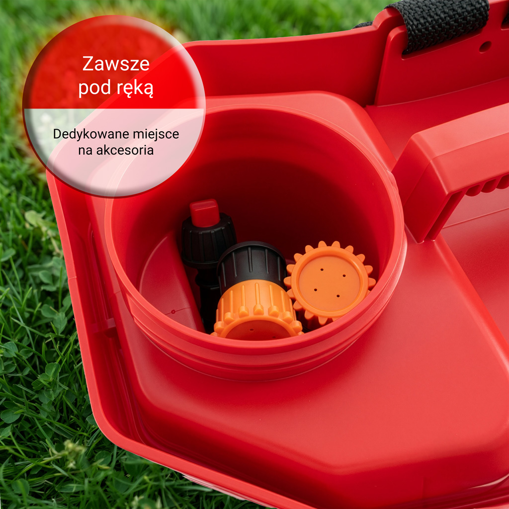 opryskiwacz plecakowy, opryskiwacz akumulatorowy WERKBERG Garden 16 L