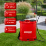 opryskiwacz plecakowy, opryskiwacz akumulatorowy WERKBERG Garden 16 L