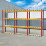 Regały paletowe magazynowe, regał magazynowy paletowy DEXION H-480 cm L-815 cm 900 kg