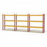 Regały paletowe magazynowe, regał magazynowy paletowy DEXION H-426 cm L-1109 cm 2000 kg