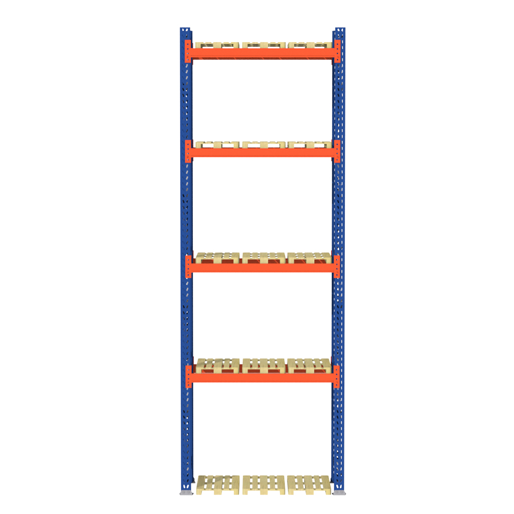Regał paletowy magazynowy MGL MAGO HX H-860 cm 0+4 poziomy składowania