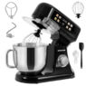 Robot kuchenny planetarny 6L BERGMANN TC001 3500 W BLACK waga podgrzewana misa panel LED