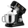 Robot kuchenny planetarny 6L BERGMANN TC001 3500 W BLACK waga podgrzewana misa panel LED