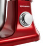 Wyposażenie kuchni Robot kuchenny planetarny 6L BERGMANN TC001 3500 W RED METALIC waga podgrzewana misa panel LED