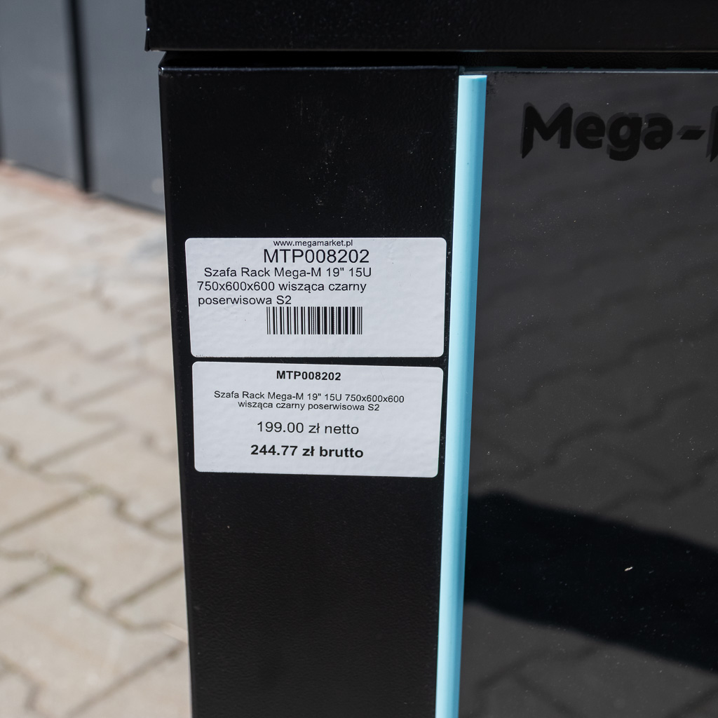 szafa rack 19, szafa serwerowa wisząca, szafa teleinformatyczna, szafa na elektronikę, szafa do monitoringu, szafa do sieci LAN, szafa rack do serwerowni